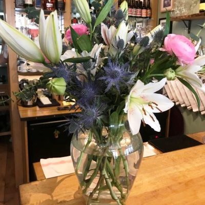 bouquet chardon