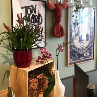coin homard passementerie